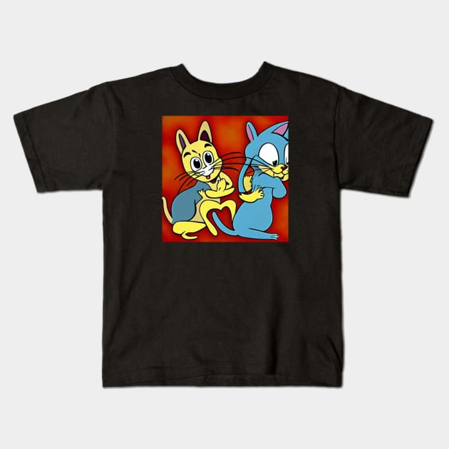 Thom and Jeri Kids T-Shirt by Dreamcore